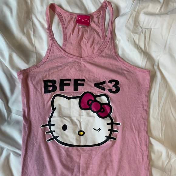 SANRIO Hello Kitty Tank Top Size S - Picture 1 of 3